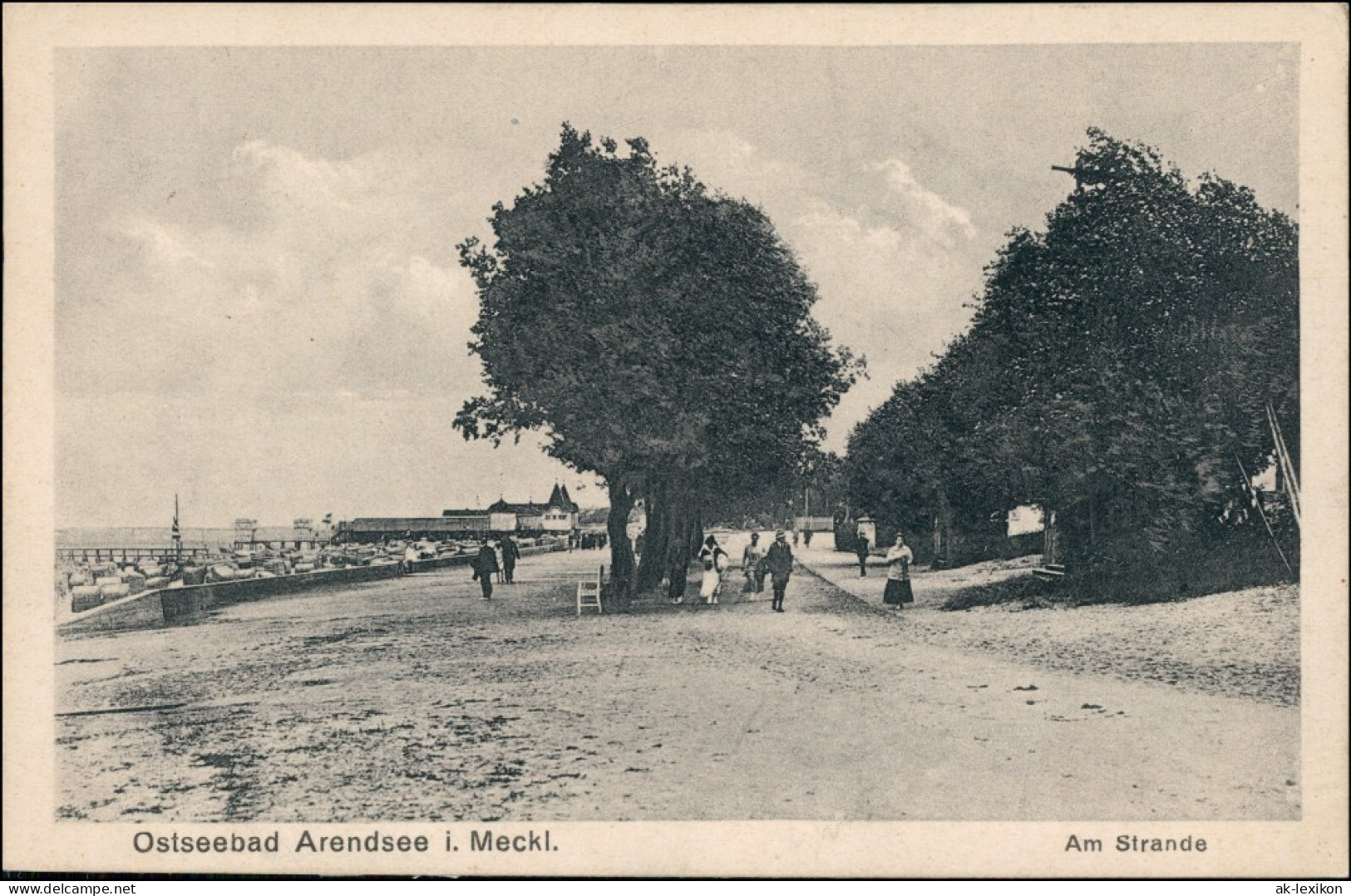 Arendsee (Mecklenburg-Vorpommern )-Kühlungsborn Promenade - Alllee 1926  - Kühlungsborn