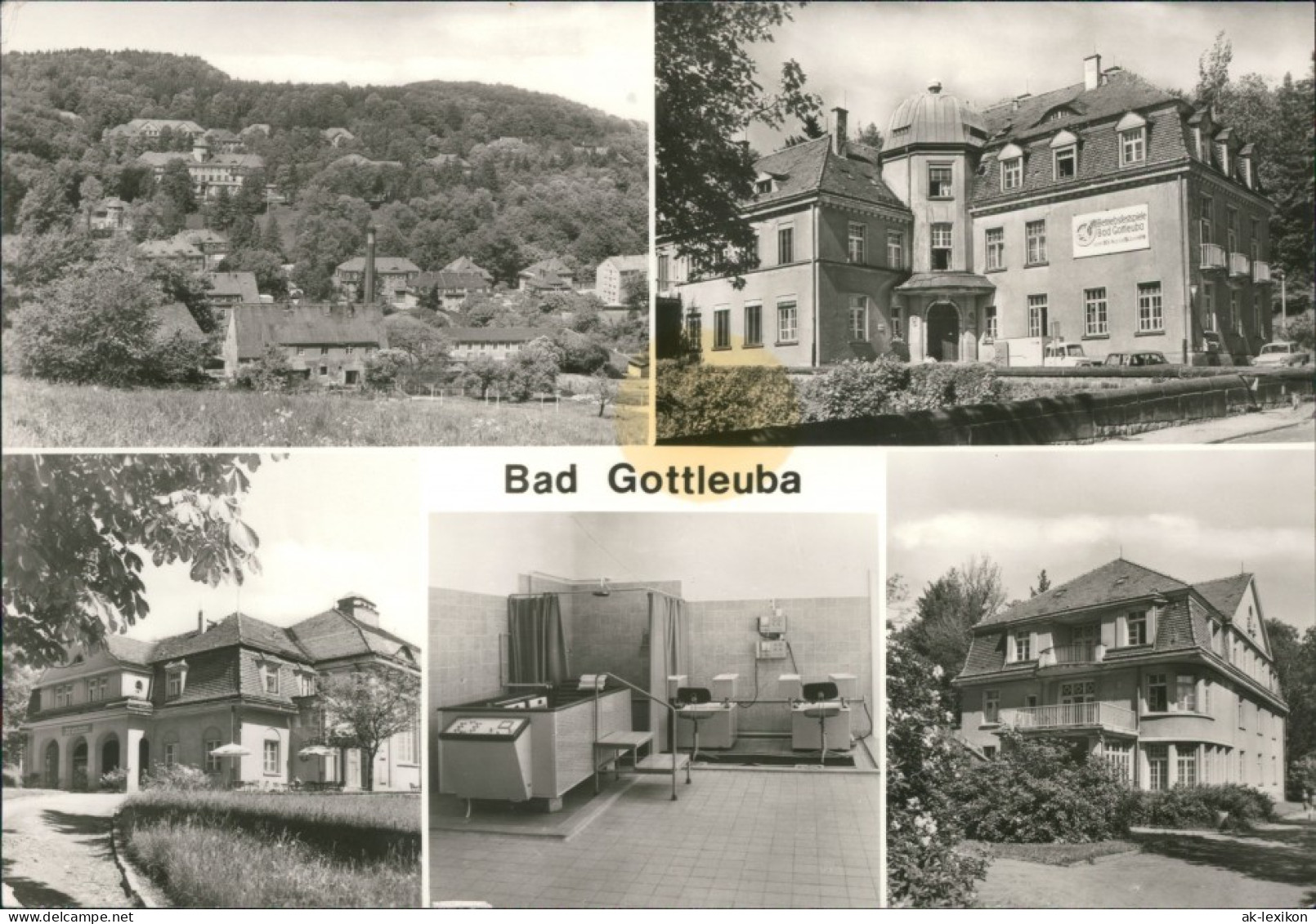 Bad Gottleuba-Bad Gottleuba-Berggießhübel Klinik-Sanatorium 1985 - Bad Gottleuba-Berggiesshuebel
