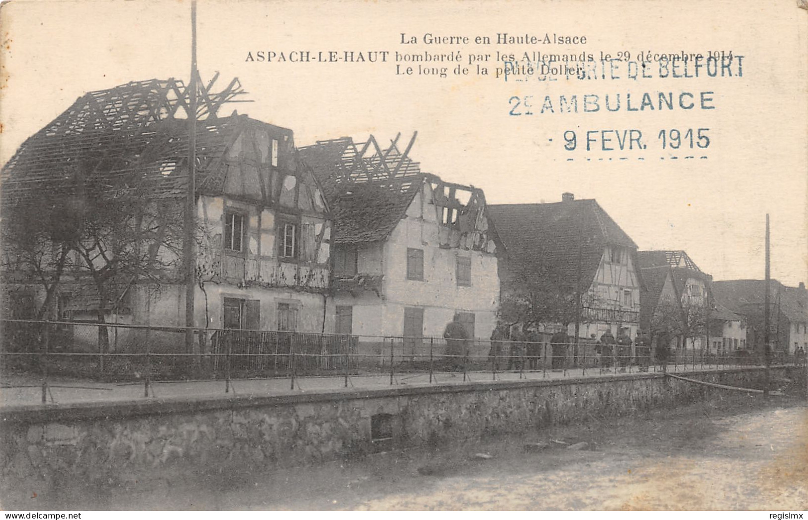 68-ASPACH LE HAUT-BOMBARDEE-N°354-H/0269 - Autres & Non Classés