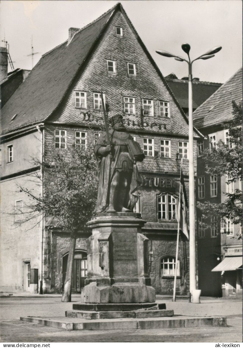 Ansichtskarte Jena Der "Hahnfried" Auf Dem Marktplatz 1978 - Jena