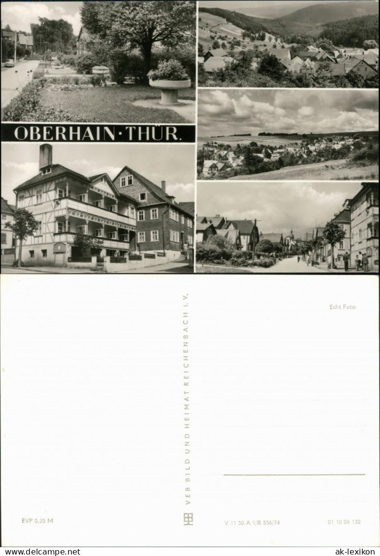 Ansichtskarte Mankenbach-Oberhain Panorama, Anlagen, Wohnhäuser, Straße 1974 - Autres & Non Classés