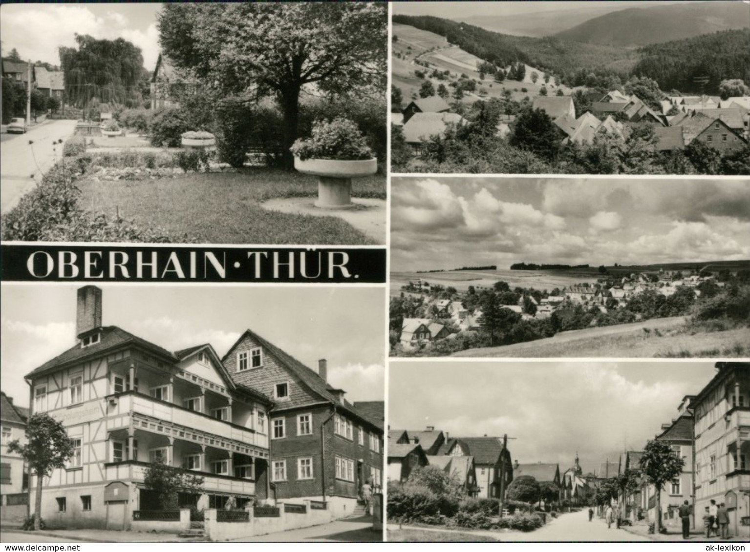 Ansichtskarte Mankenbach-Oberhain Panorama, Anlagen, Wohnhäuser, Straße 1974 - Autres & Non Classés