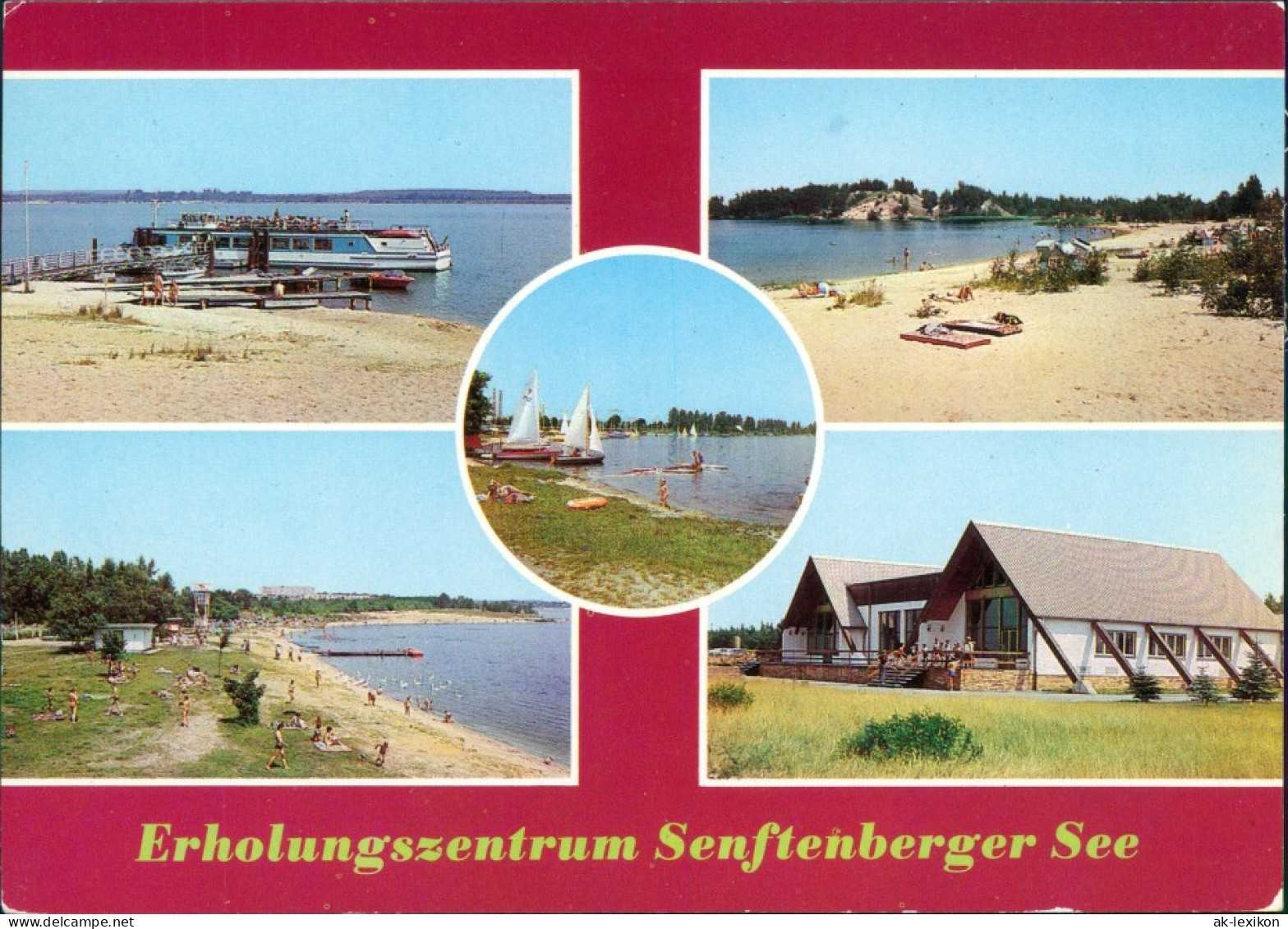 Senftenberg (Niederlausitz) Erholungszentrum Senftenberger See: Strand G1985 - Senftenberg