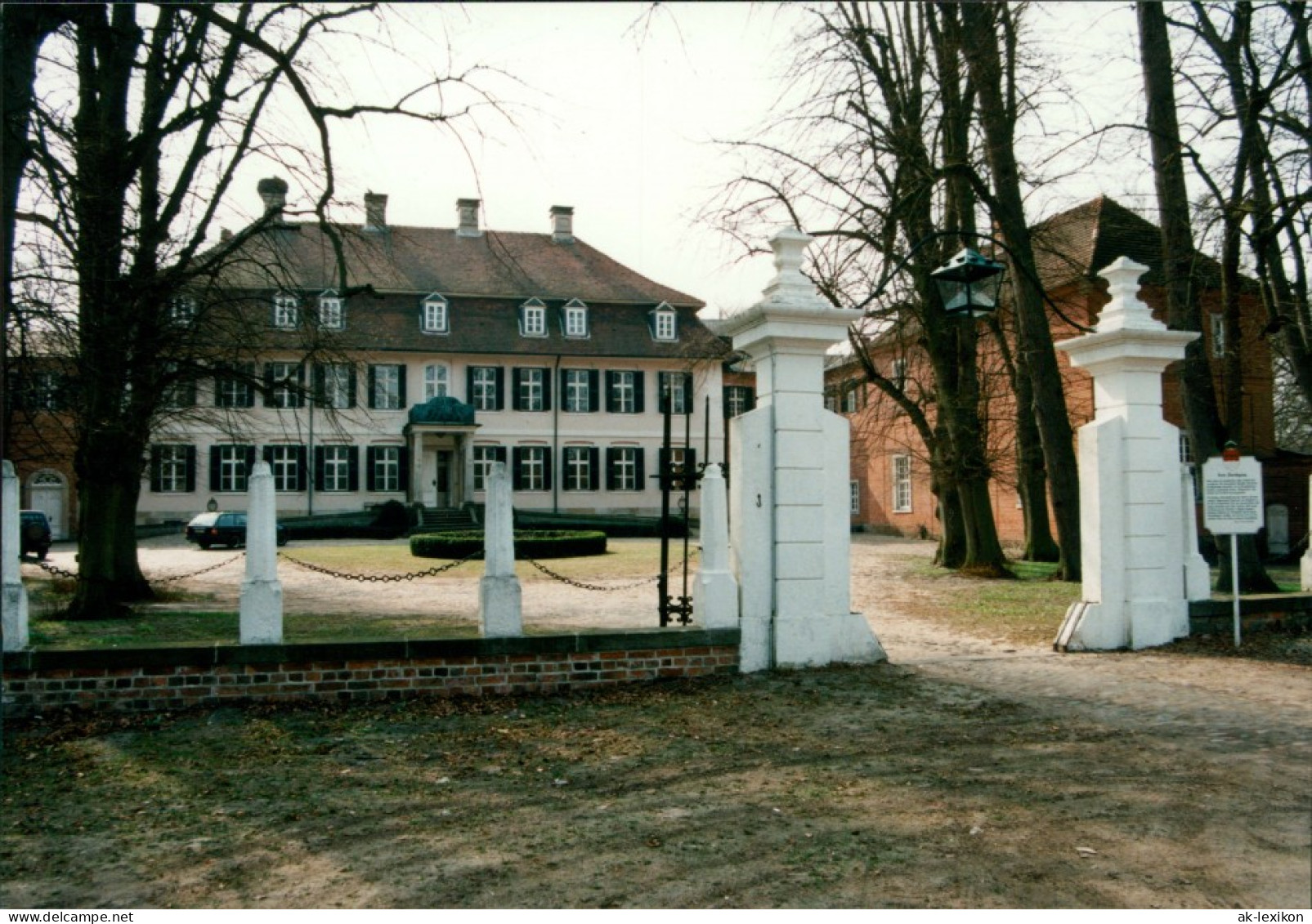 Foto Gartow Schloss 1996 Privatfoto - Sonstige & Ohne Zuordnung