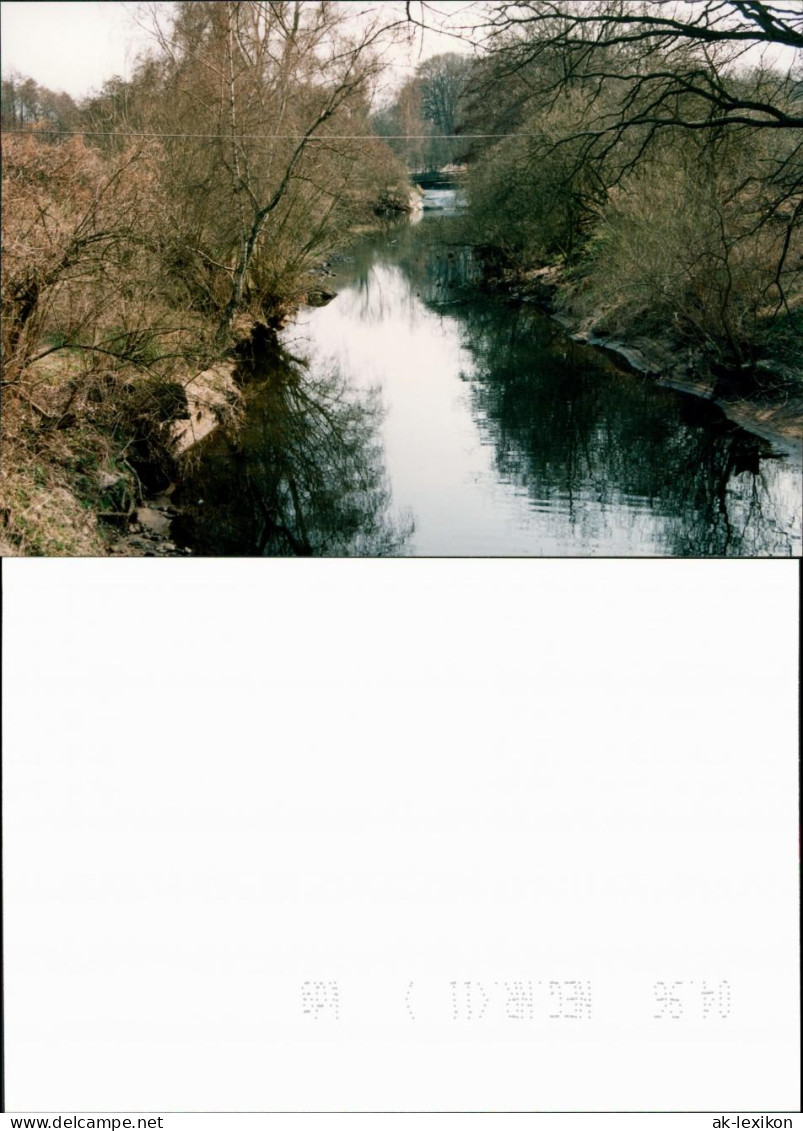 Foto Bad Bevensen Fluss Mit Brücke 1996 Privatfoto  - Bad Bevensen