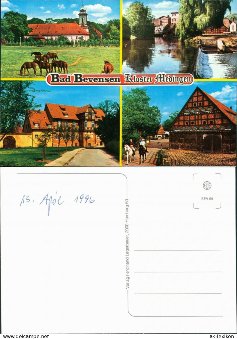 Ansichtskarte Bad Bevensen Kloster Medingen 1996 - Bad Bevensen