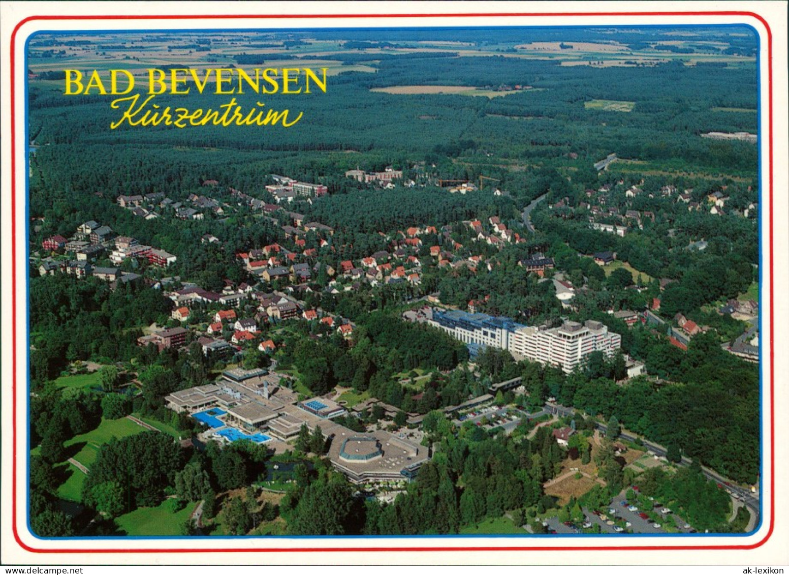 Ansichtskarte Bad Bevensen Luftbild 1995 - Bad Bevensen
