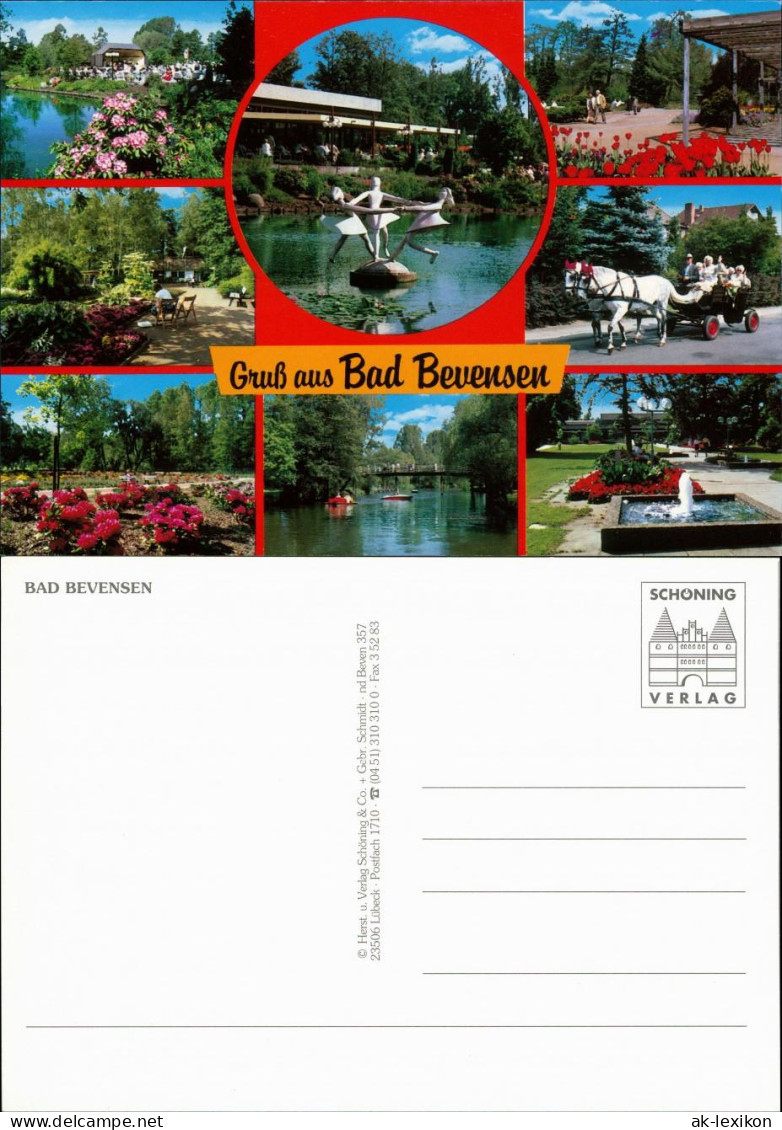 Ansichtskarte Bad Bevensen Kuranlagen 1995 - Bad Bevensen