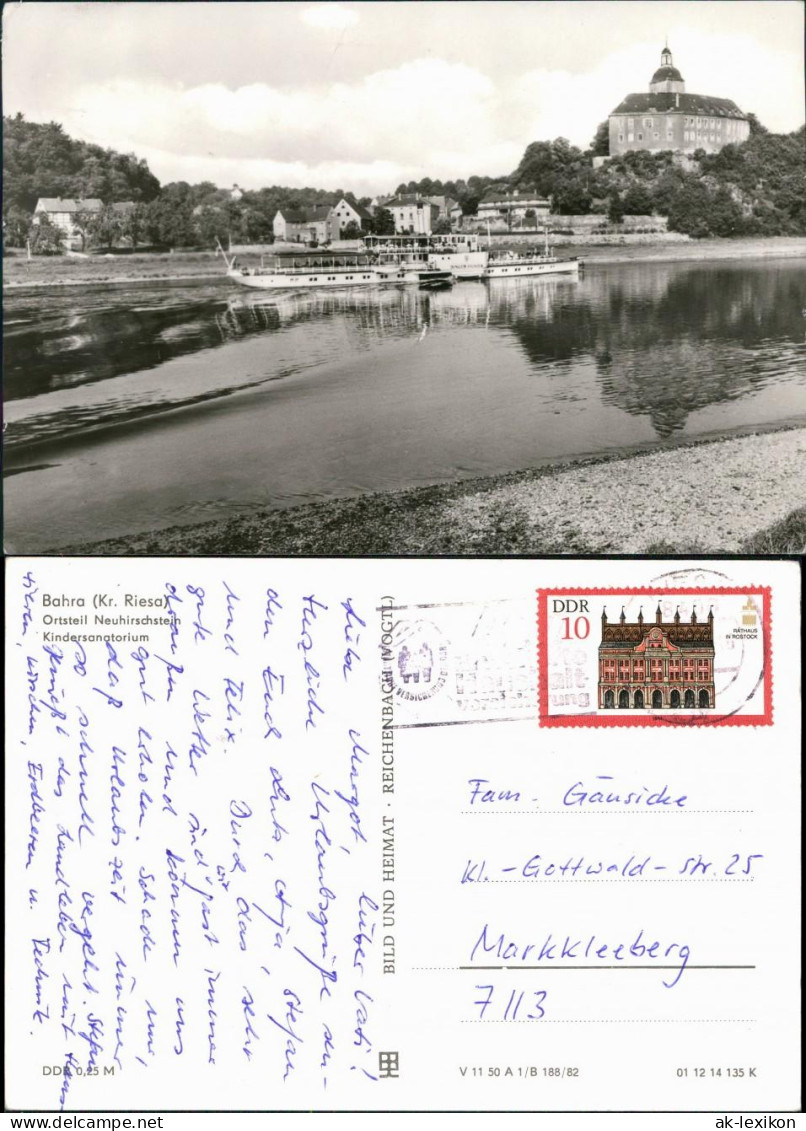 Ansichtskarte Bahra-Bad Gottleuba-Berggießhübel Kindersanatorium 1982 - Bad Gottleuba-Berggiesshuebel