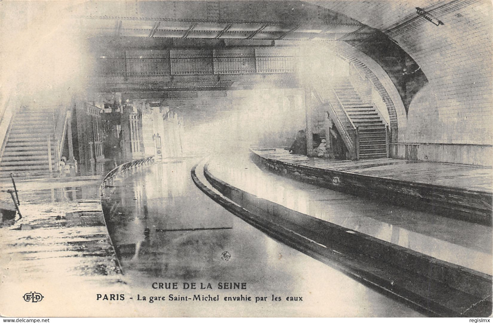 75-PARIS-INONDATIONS DE JANVIER 1911-N°355-E/0367 - Other & Unclassified