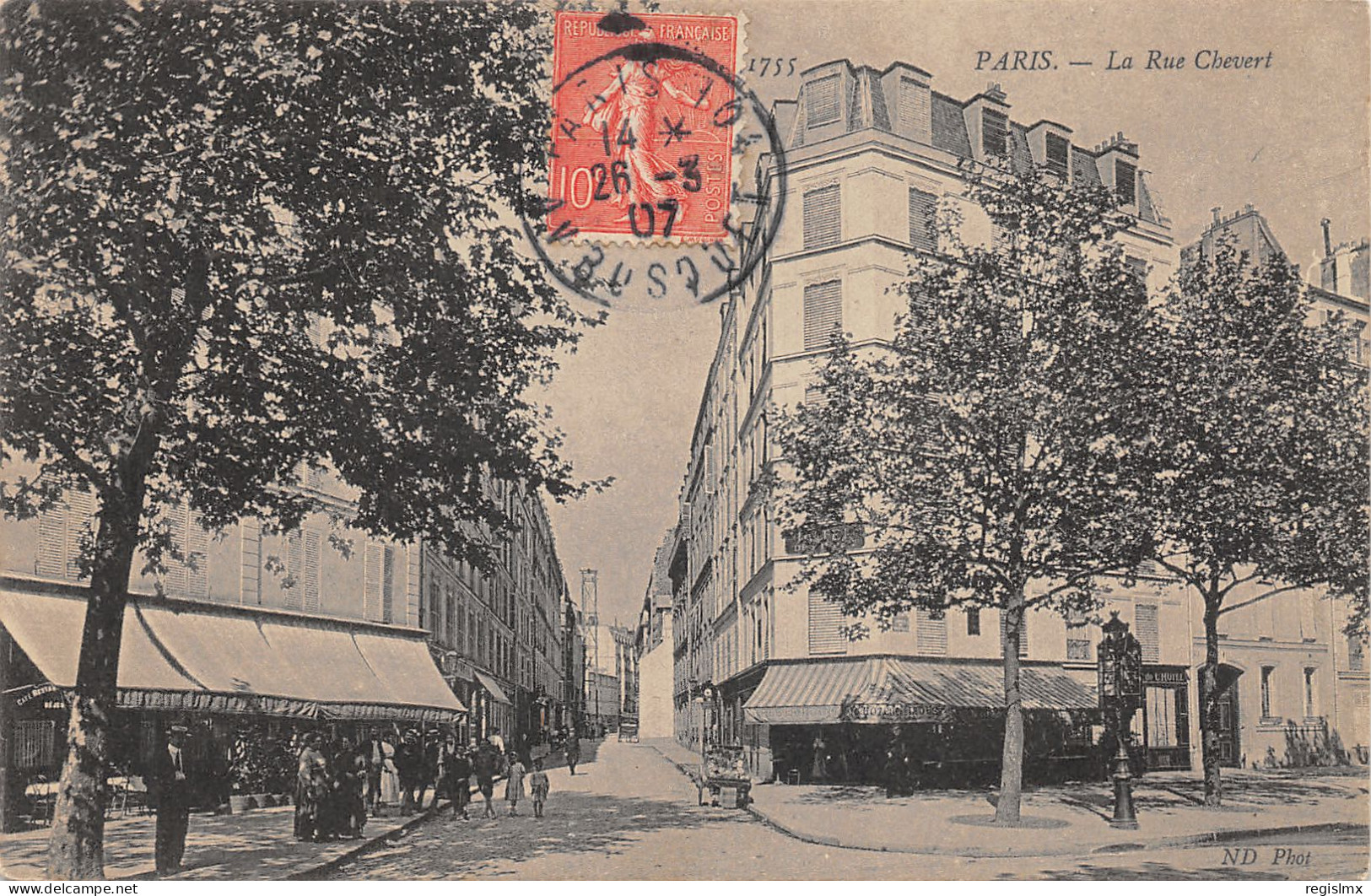 75-PARIS-RUE CHEVERT-N°355-E/0313 - Other & Unclassified