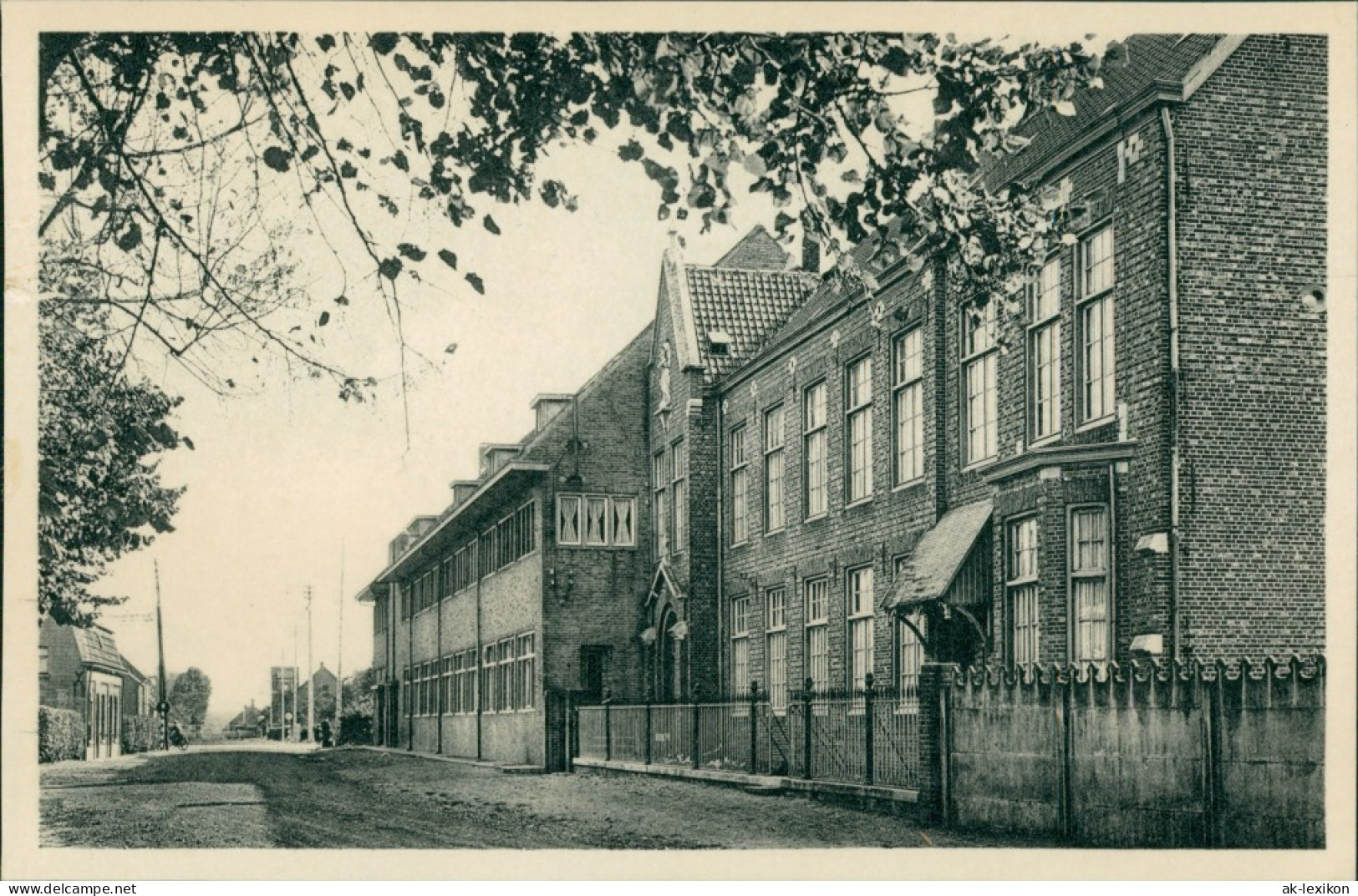 Postkaart Ravels Open-lucht-school - Straße 1929  - Other & Unclassified