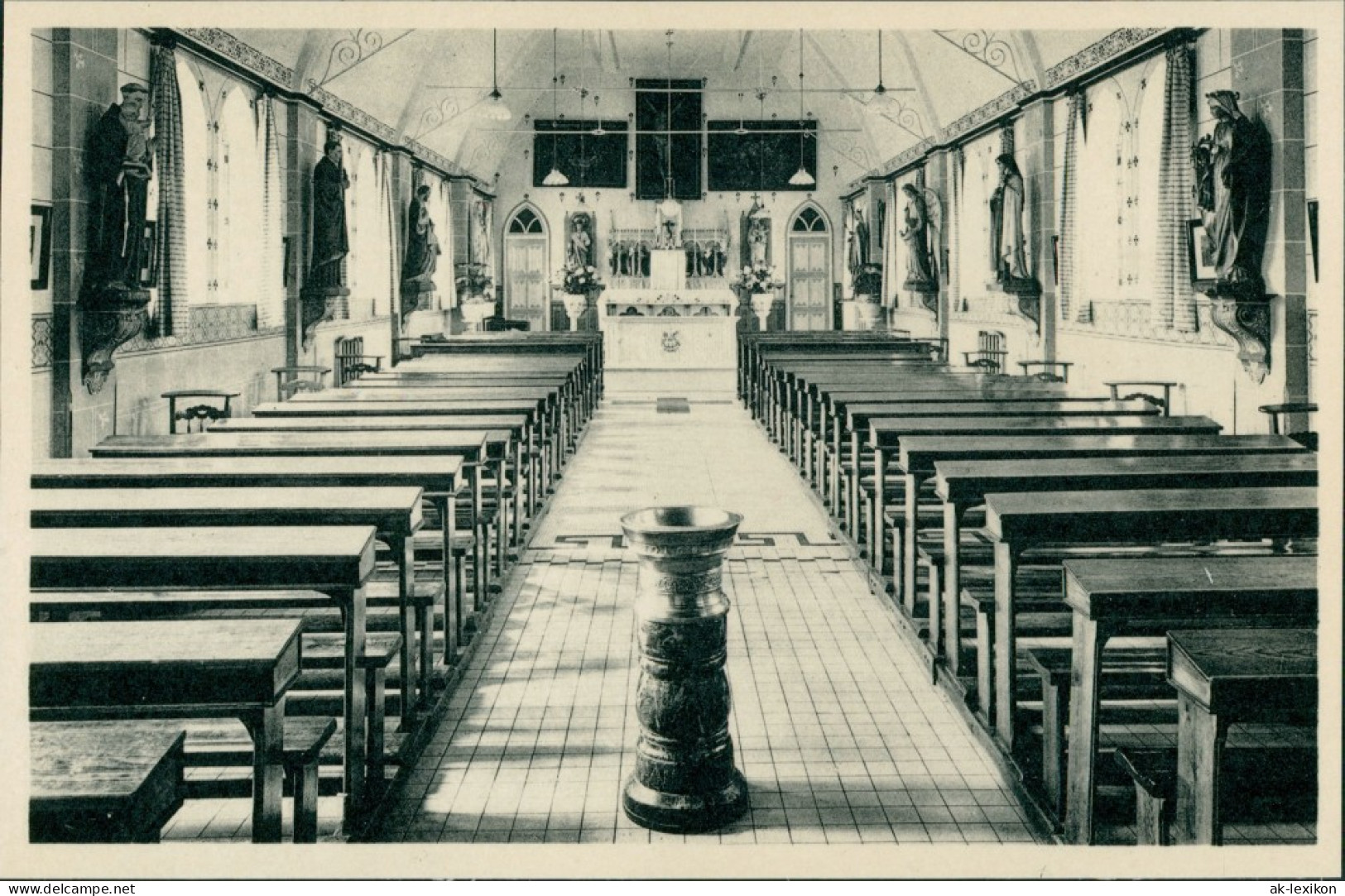 Postkaart Ravels Open-lucht-school - Kirche 1929  - Autres & Non Classés