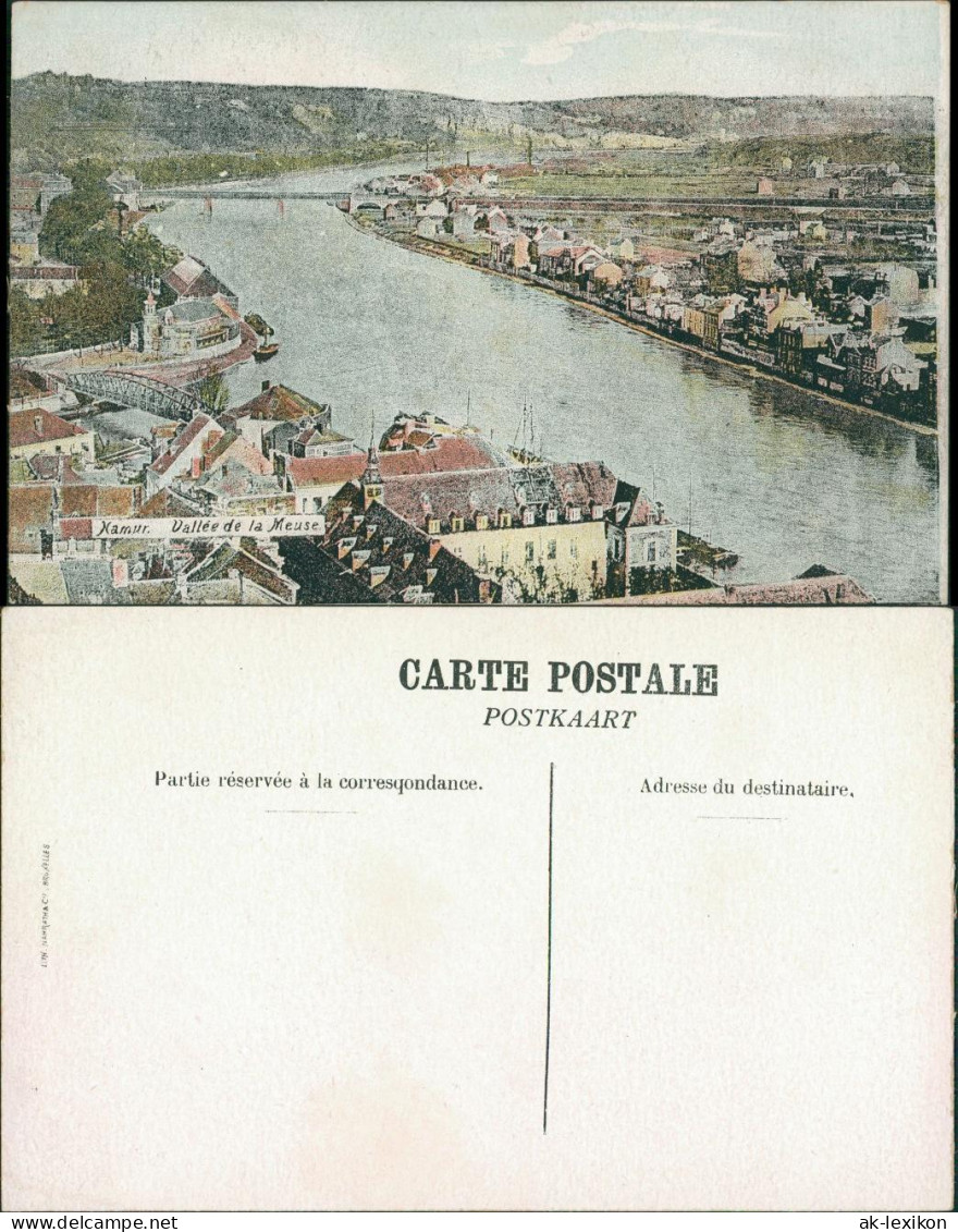 Postkaart Namur Namen &#47; Wallonisch: Nameûr Blick Auf Die Stadt 1917  - Namur