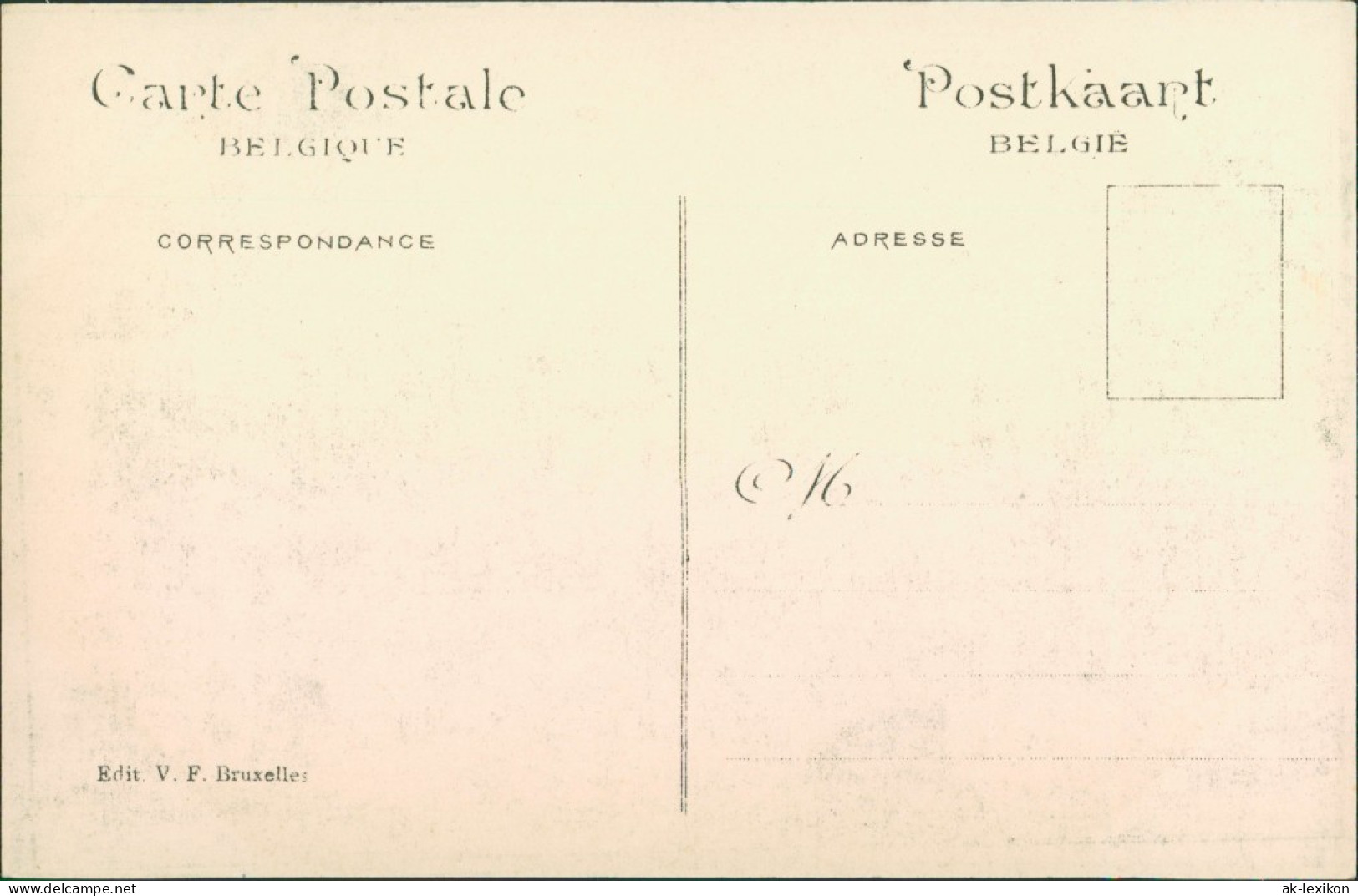 Postkaart Brüssel Bruxelles Entree - Expo 1910  - Autres & Non Classés