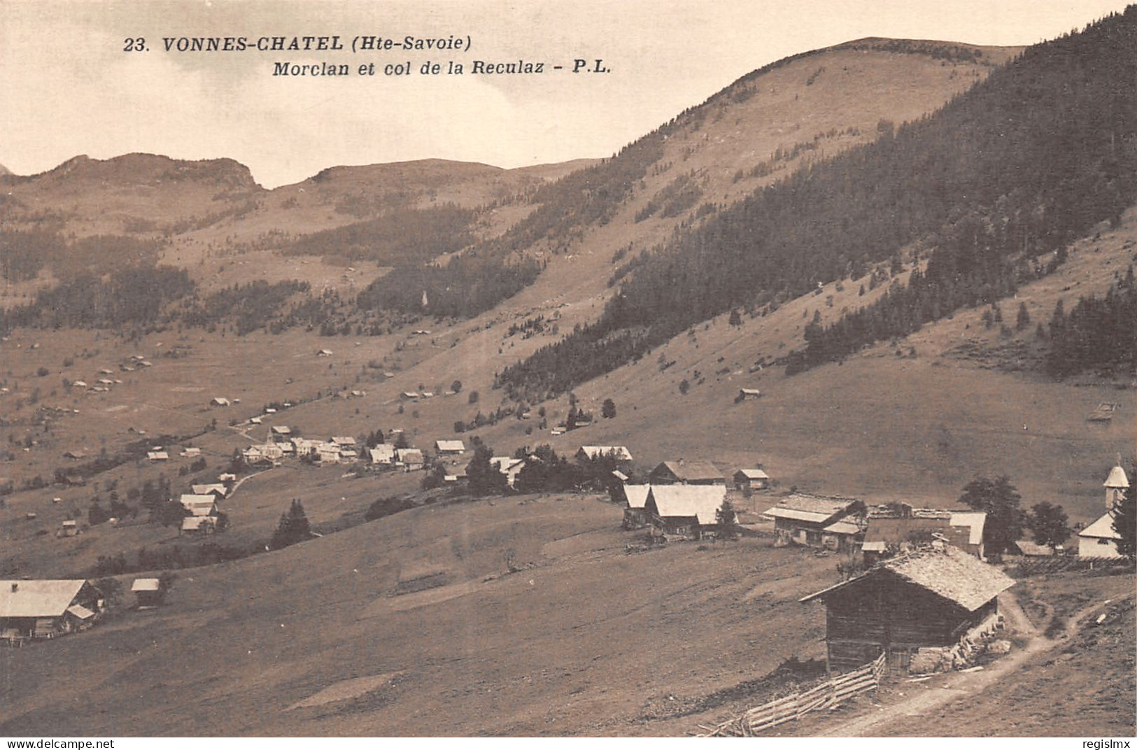 74-CHATEL VONNES-N°355-E/0159 - Other & Unclassified