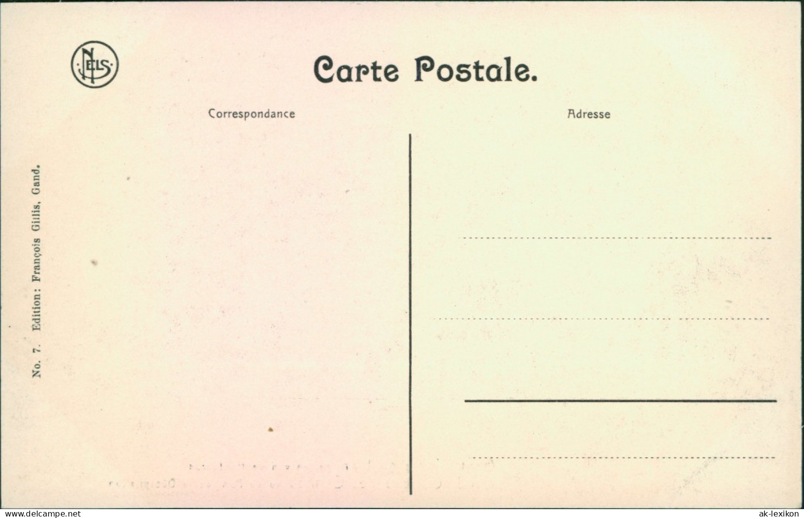 Postkaart Gent Ghent (Gand) Chateau De Comtes 1913  - Autres & Non Classés