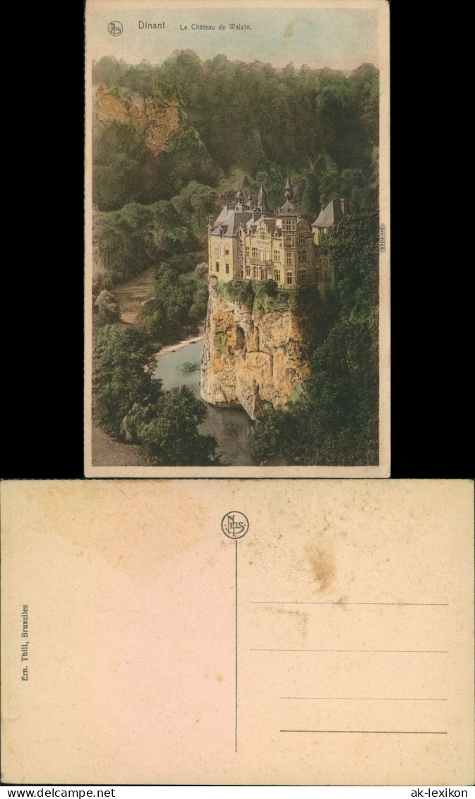 Postkaart Dinant Dinant Le Chateau De Walzin 1925  - Autres & Non Classés