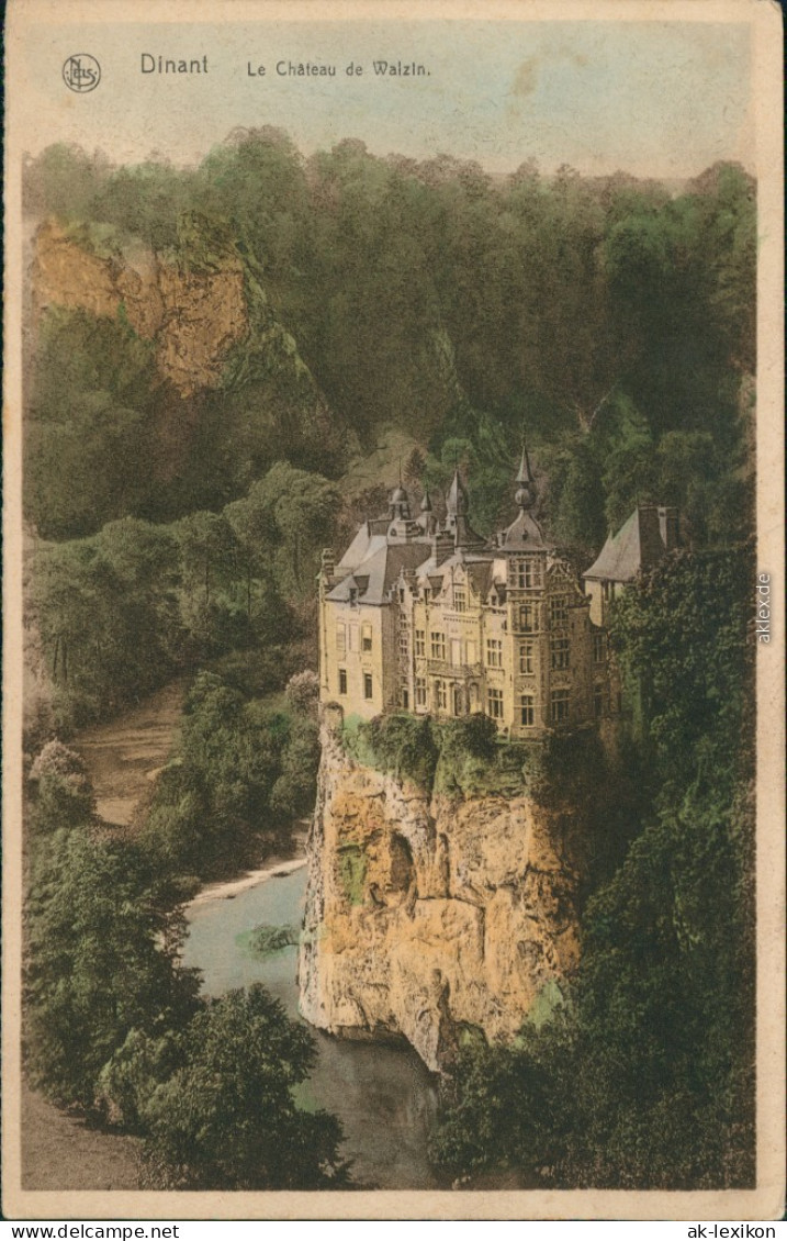 Postkaart Dinant Dinant Le Chateau De Walzin 1925  - Autres & Non Classés