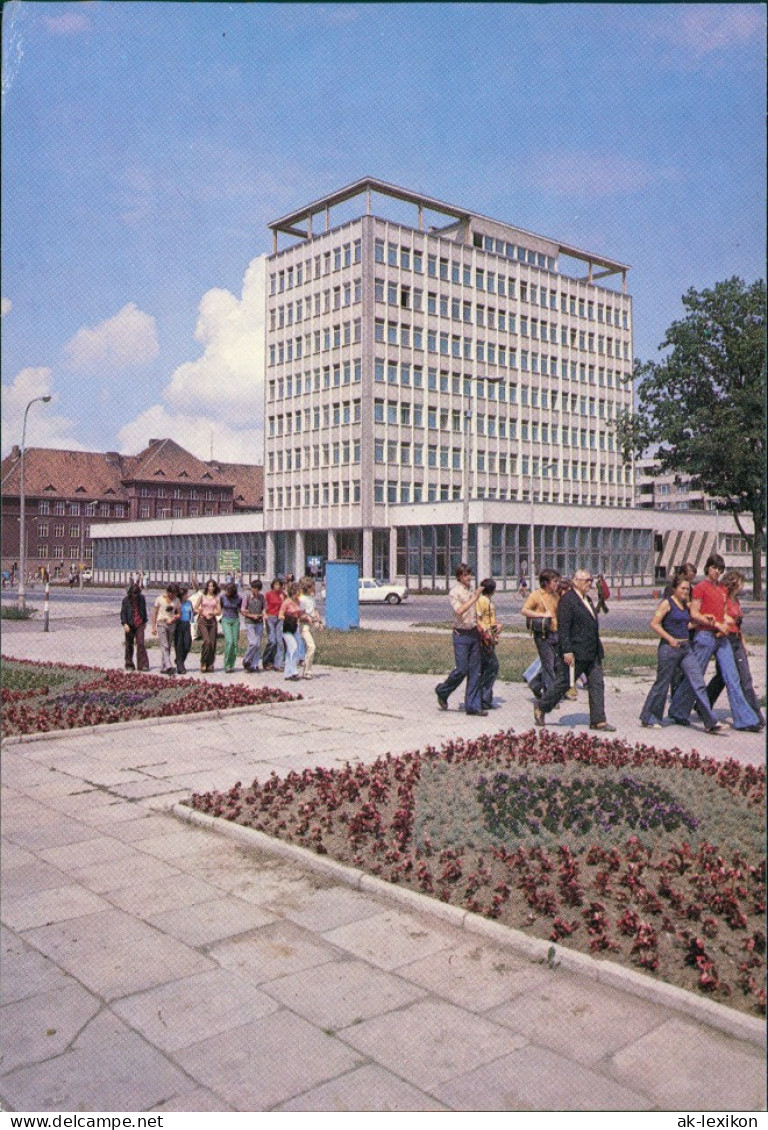 Postcard Allenstein Olsztyn Gmach Narodowego Banku Polskiego 1984 - Ostpreussen