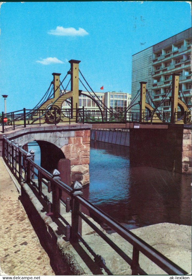 Ansichtskarte Mitte-Berlin Berlin Jungfernbrücke G1980 - Mitte