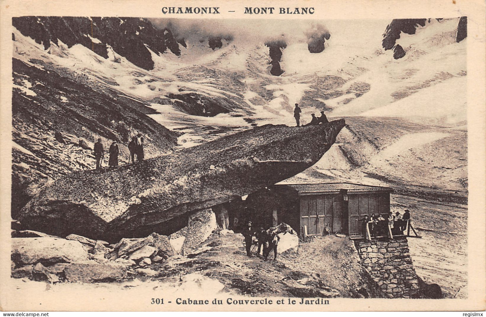 74-CHAMONIX-CABANE DU COUVERCLE-N°355-D/0263 - Chamonix-Mont-Blanc