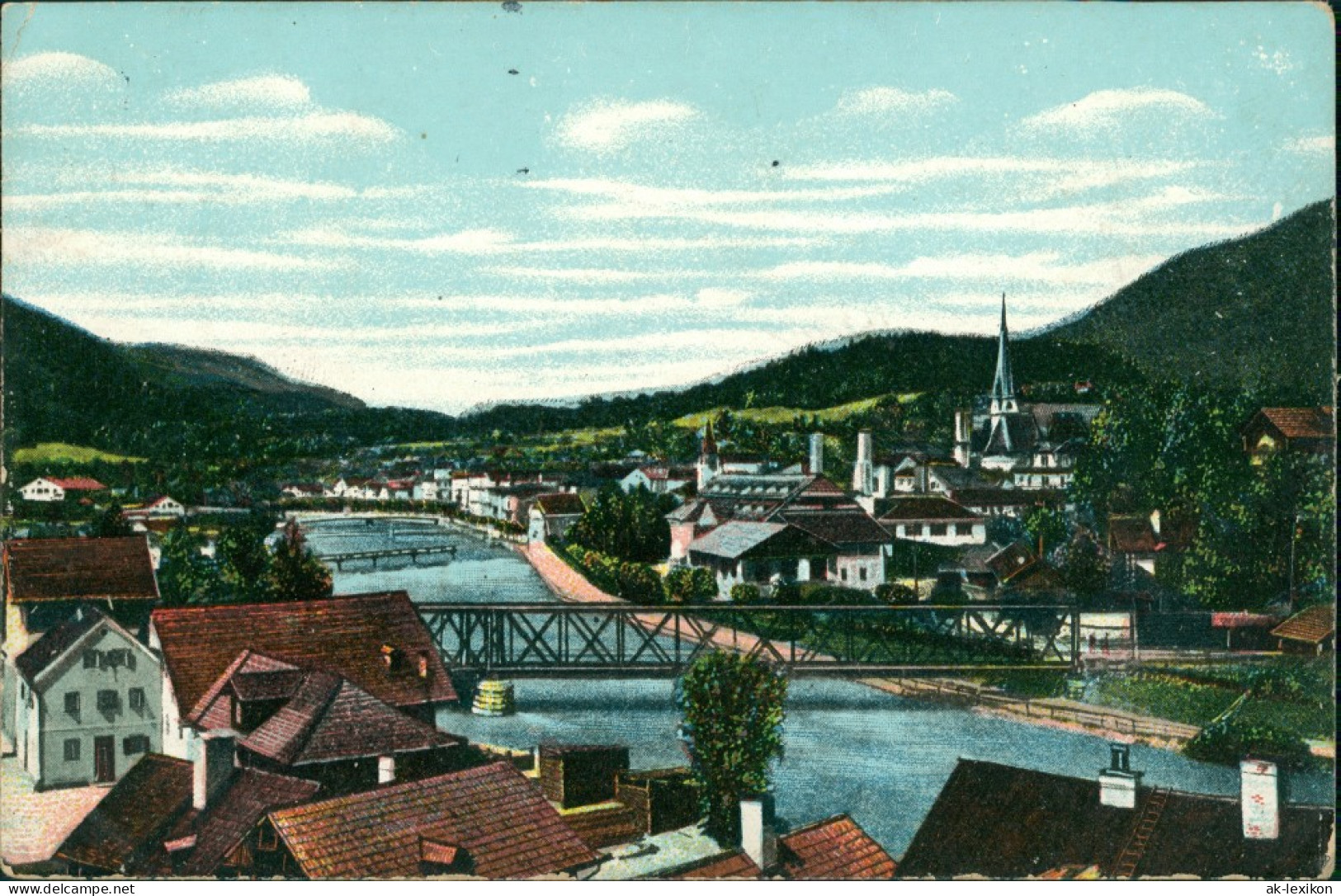 CPA Montigny-lès-Metz Panorama Mit Brücken Und Kirche 1906 - Autres & Non Classés