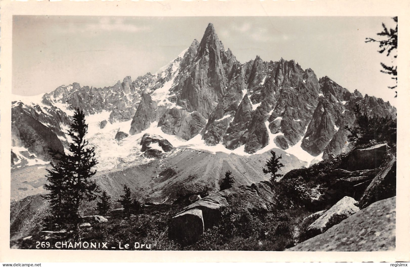 74-CHAMONIX-LE DRU-N°355-D/0177 - Chamonix-Mont-Blanc