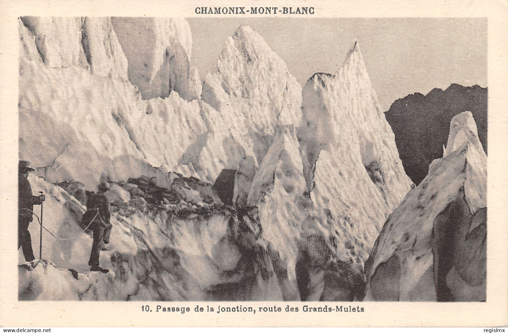 74-CHAMONIX-PASSAGE DE LA JONCTION-N°355-D/0097 - Chamonix-Mont-Blanc