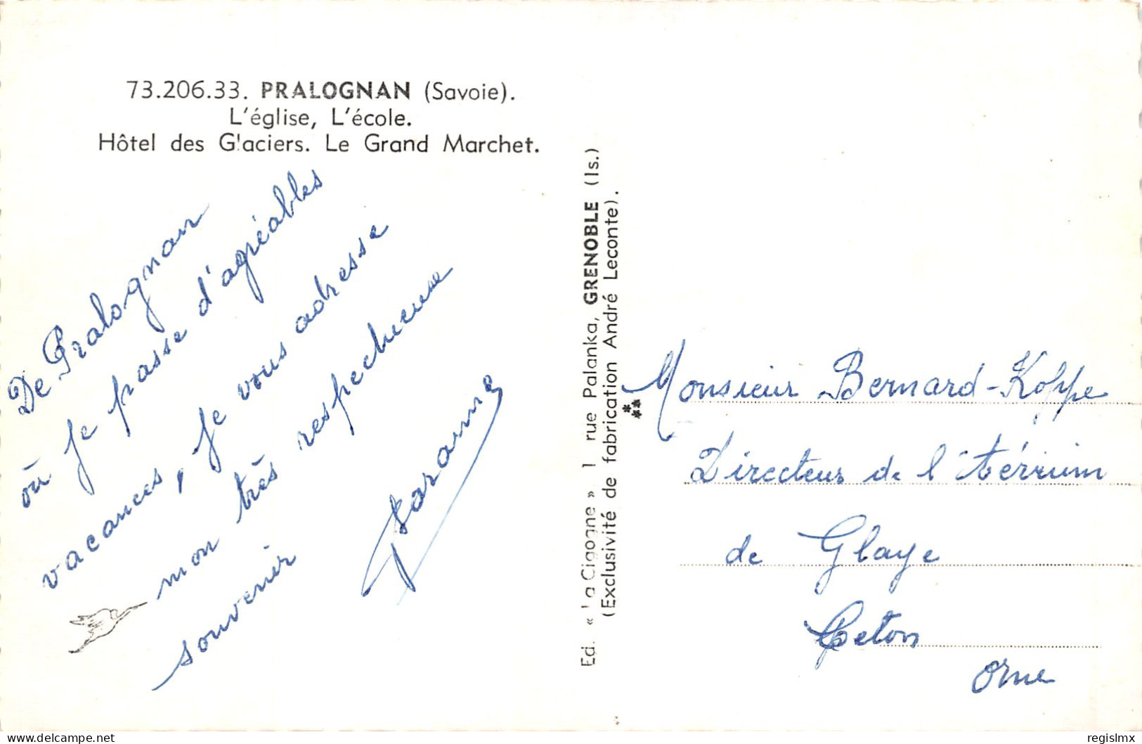 73-PRALOGNAN LA VANOISE-N°355-D/0005 - Pralognan-la-Vanoise