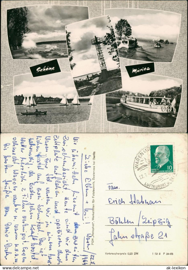Ansichtskarte Graal-Müritz Stadtteilansichten: Schiffe 1963 - Graal-Müritz