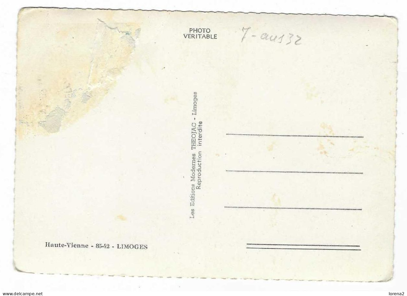 Postal Austria. Souvenir De Limonges. 7-aus32 - Autres & Non Classés