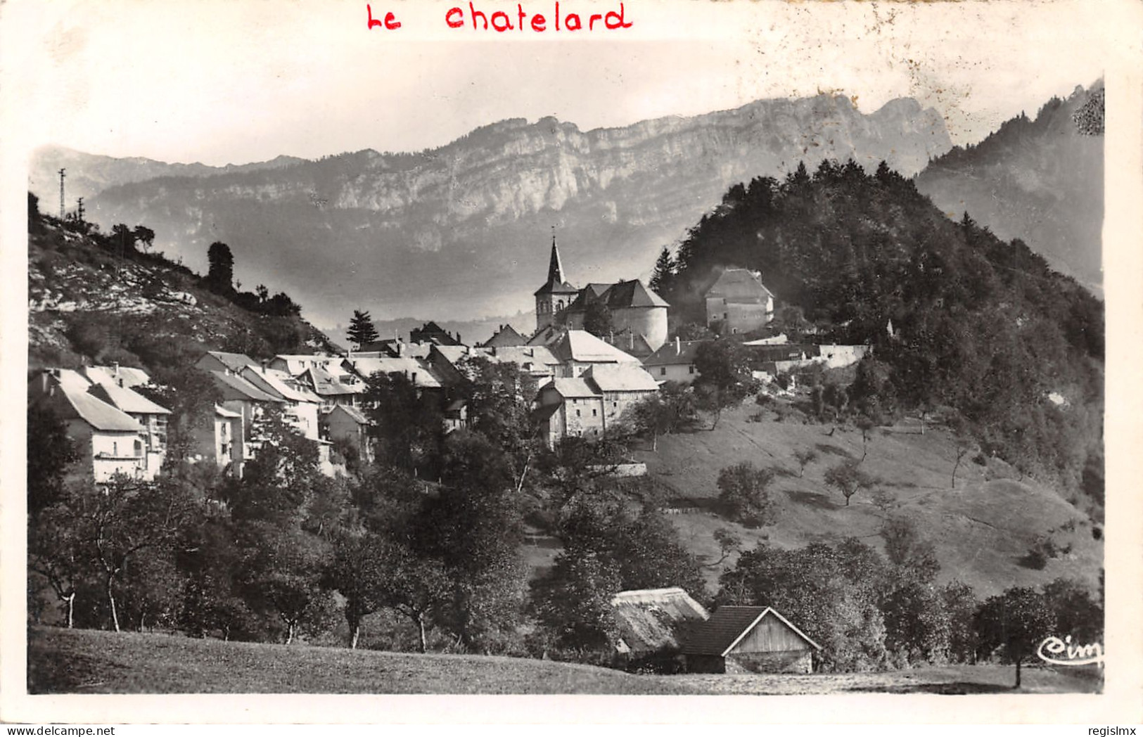 73-LE CHATELARD-N°355-C/0237 - Le Chatelard