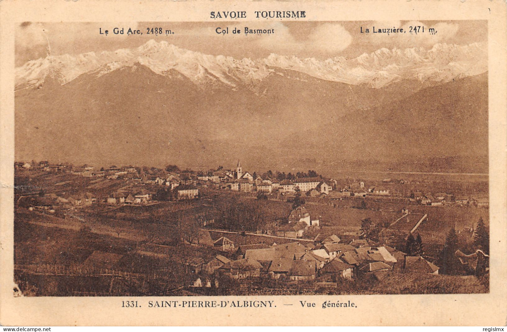 73-SAINT PIERRE D ALBIGNY-N°355-C/0223 - Saint Pierre D'Albigny
