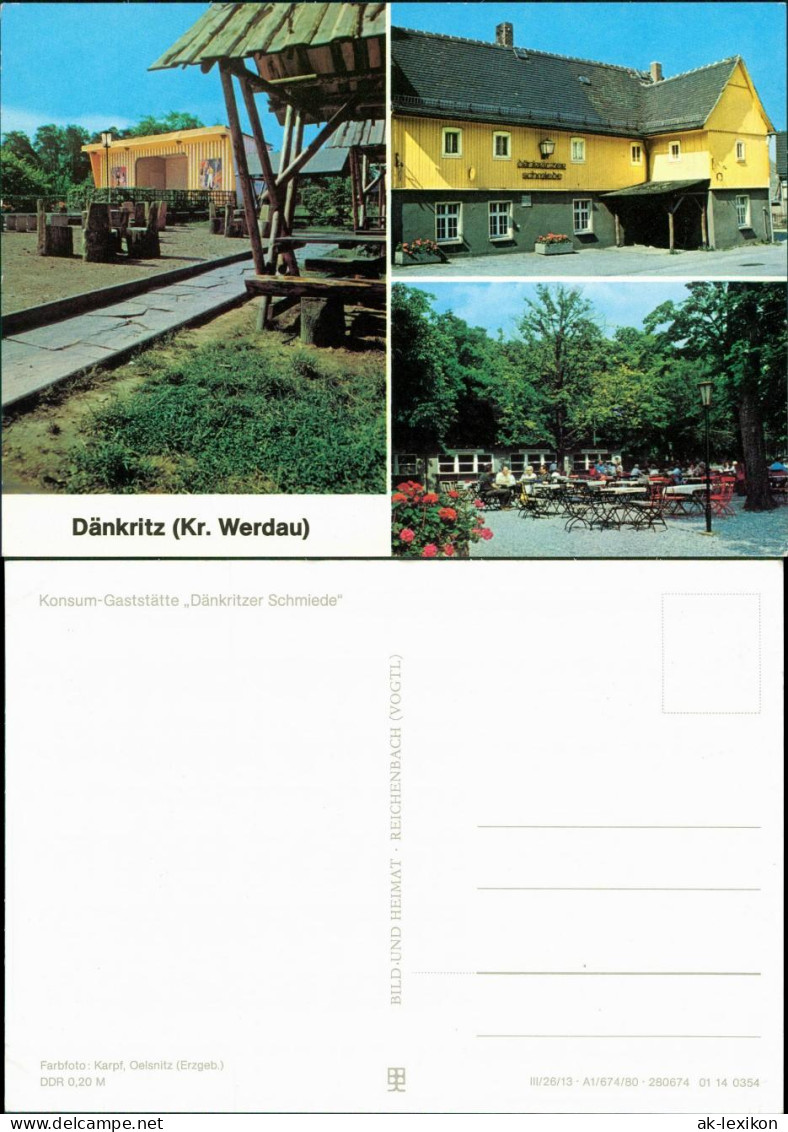 Ansichtskarte Dänkritz-Neukirchen (Pleiße) Dänkritzer Schmiede 1980 - Other & Unclassified