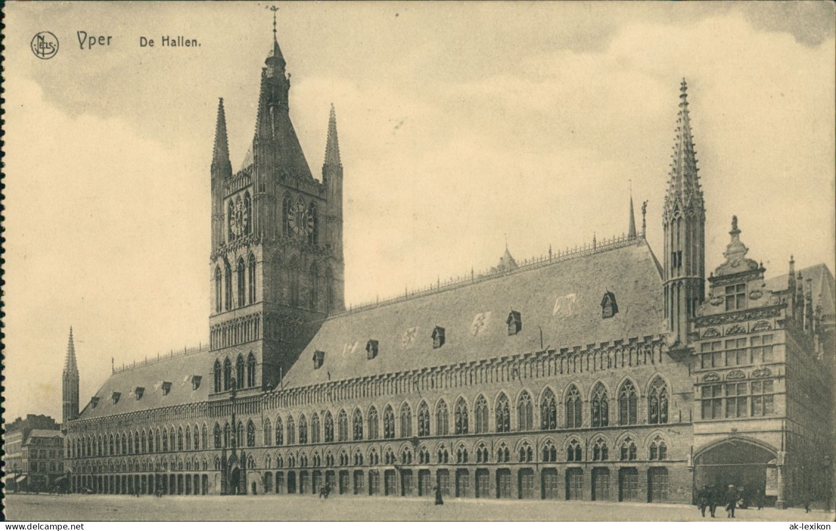 Ypern Ieper / Ypres Belgien - Westflandern - Ypern De Hallen 1910 - Other & Unclassified