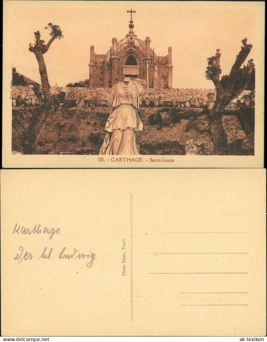 Karthago Sait-Louis, Monument, Church, Eglise/Historische   1910 - Tunisia