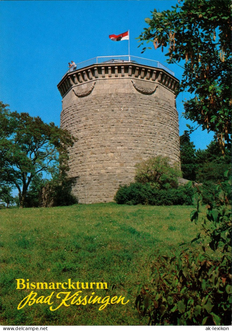 Ansichtskarte Bad Kissingen Bismarckturm, Aussichtsturm, Am Sinnberg 2000 - Bad Kissingen