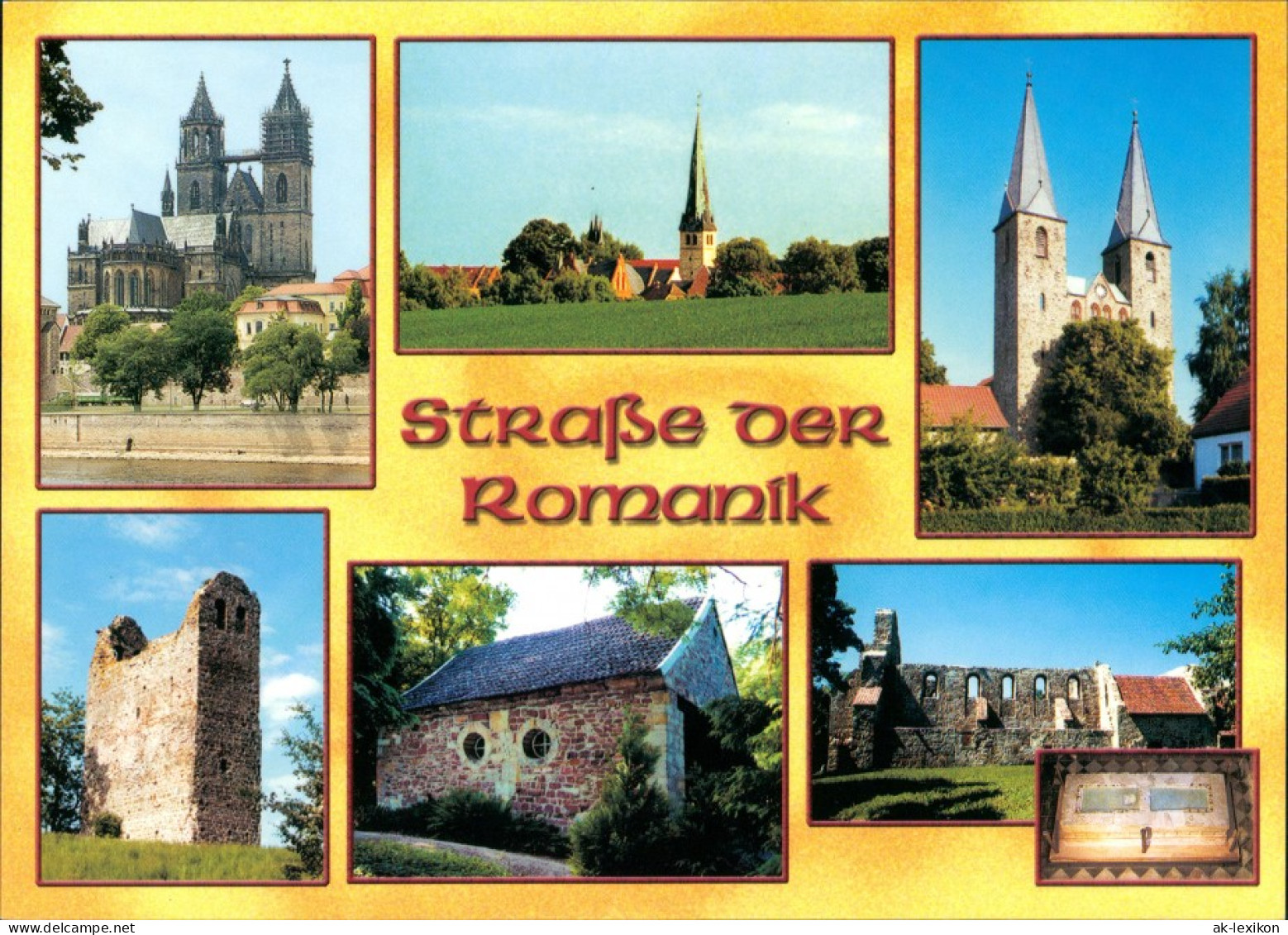 Ansichtskarte  Straßen Der Romanik - Kirchen Und Klöster 1995 - Non Classés