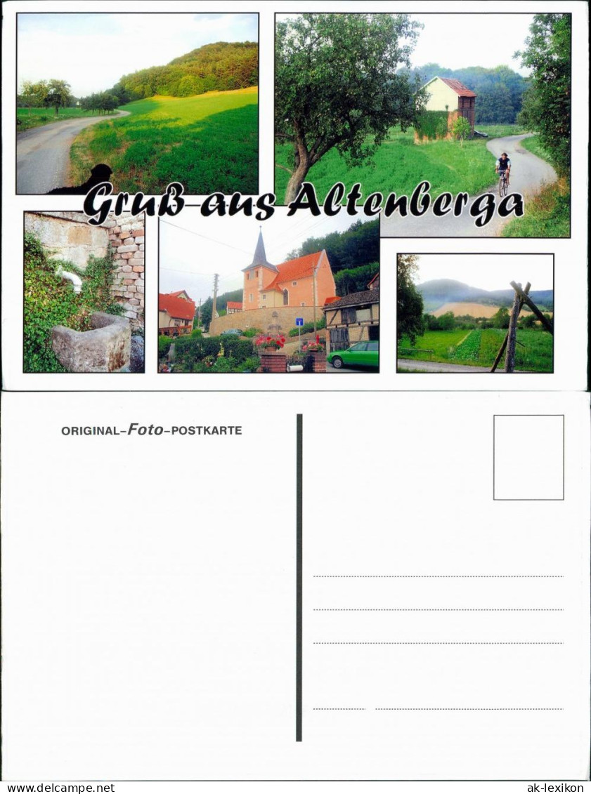 Ansichtskarte Altenberga-Jena Straßen Und Umlandansichten 2000 - Jena