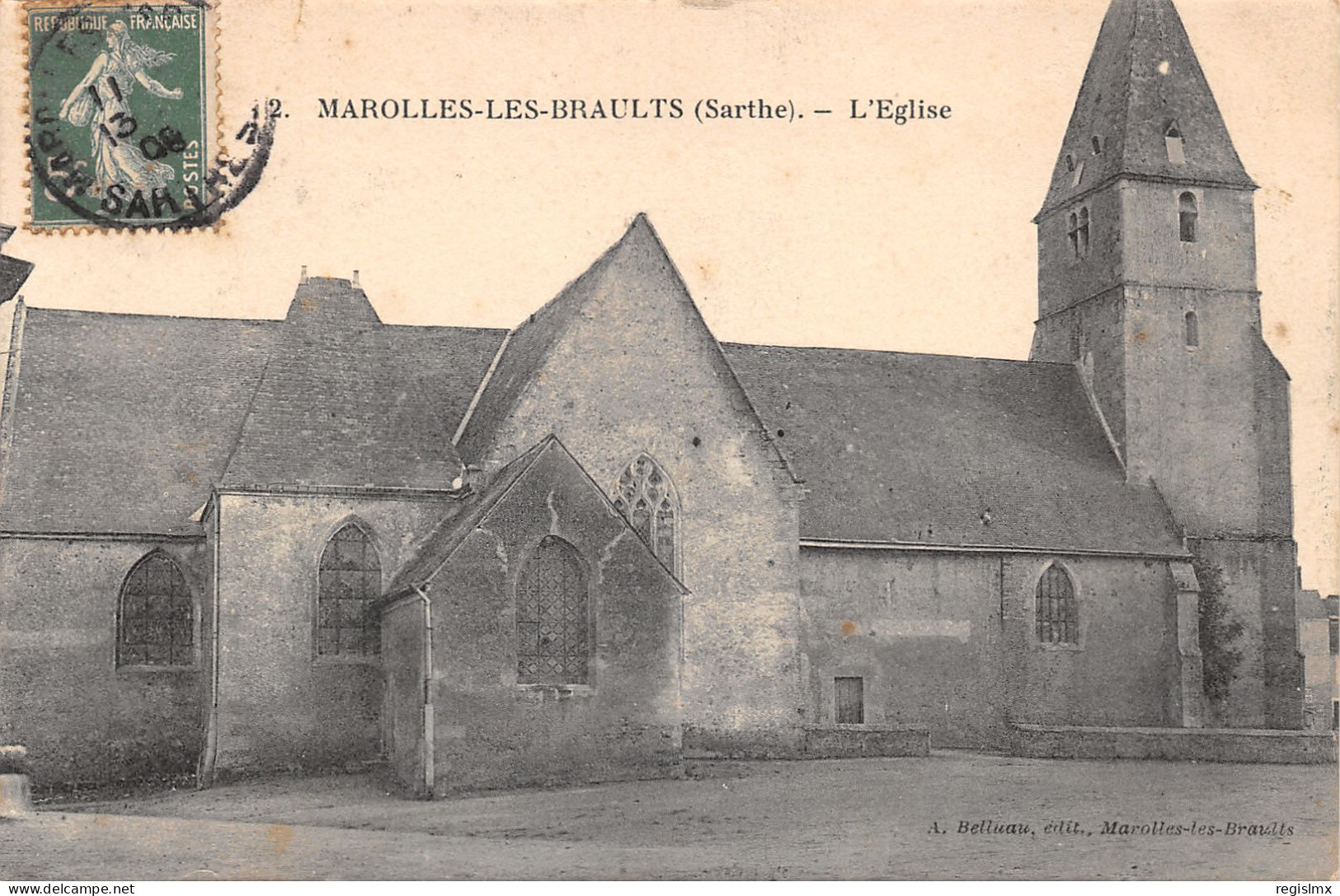 72-MAROLLES LES BRAULTS-N°355-B/0283 - Marolles-les-Braults