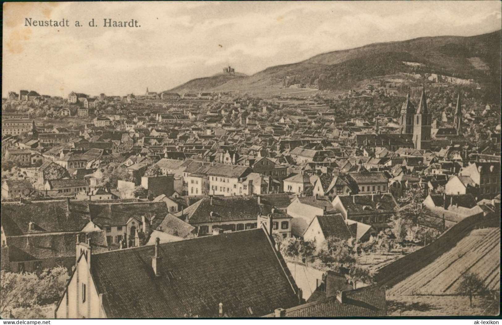 Haardt-Neustadt An Der Weinstraße Neustadt An Der Haardt  Ort Zur Haardt 1910 - Neustadt (Weinstr.)