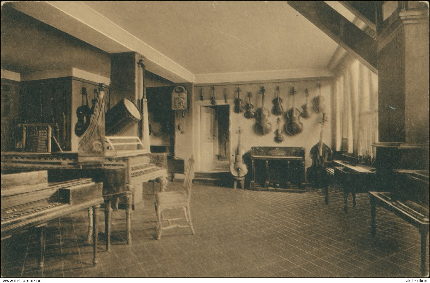 Ansichtskarte Eisenach Bach's Geburtshaus - Instrumentensammlung 1922 - Eisenach