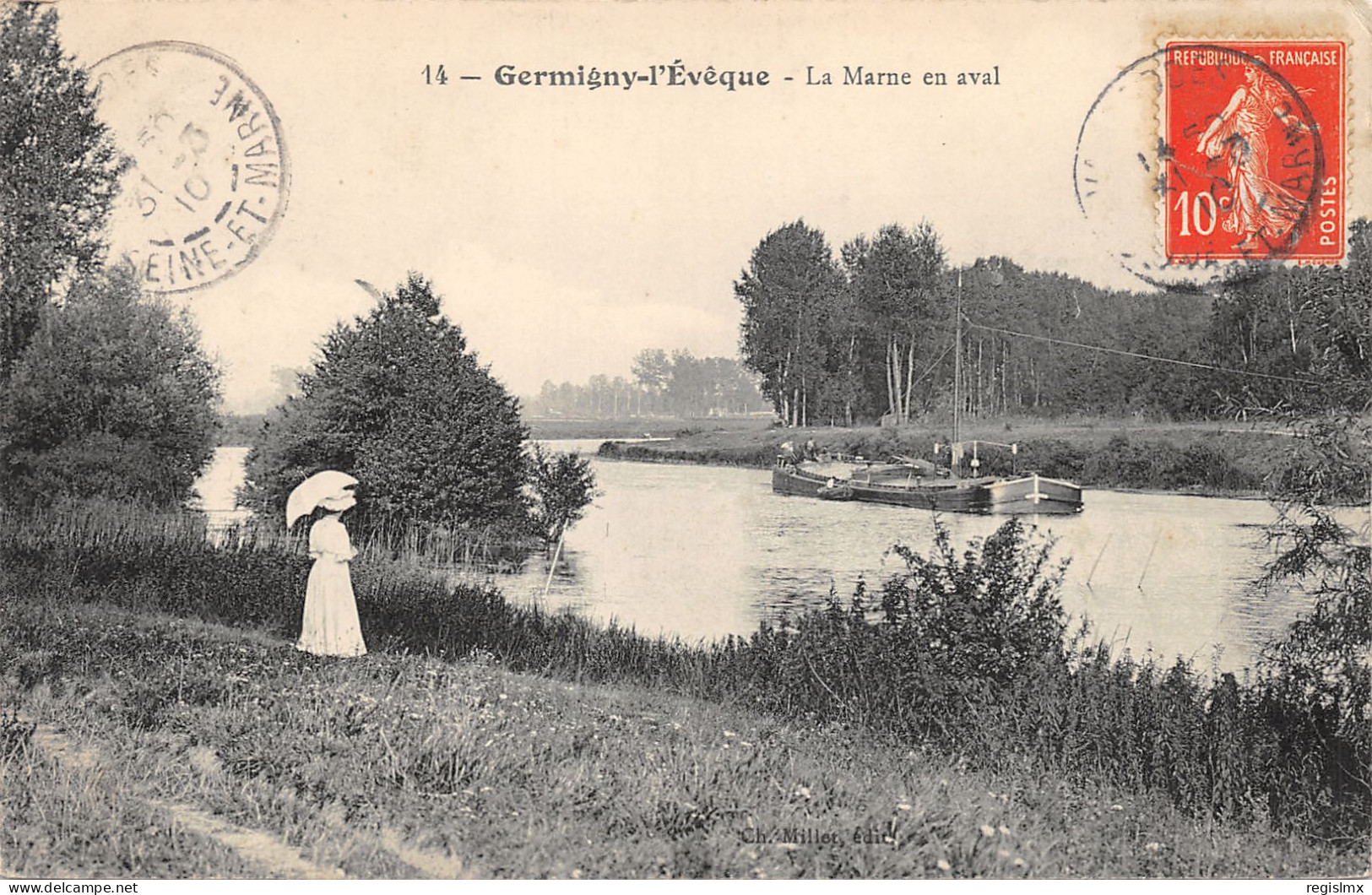 77-GERMIGNY L EVEQUE-N°355-H/0141 - Altri & Non Classificati