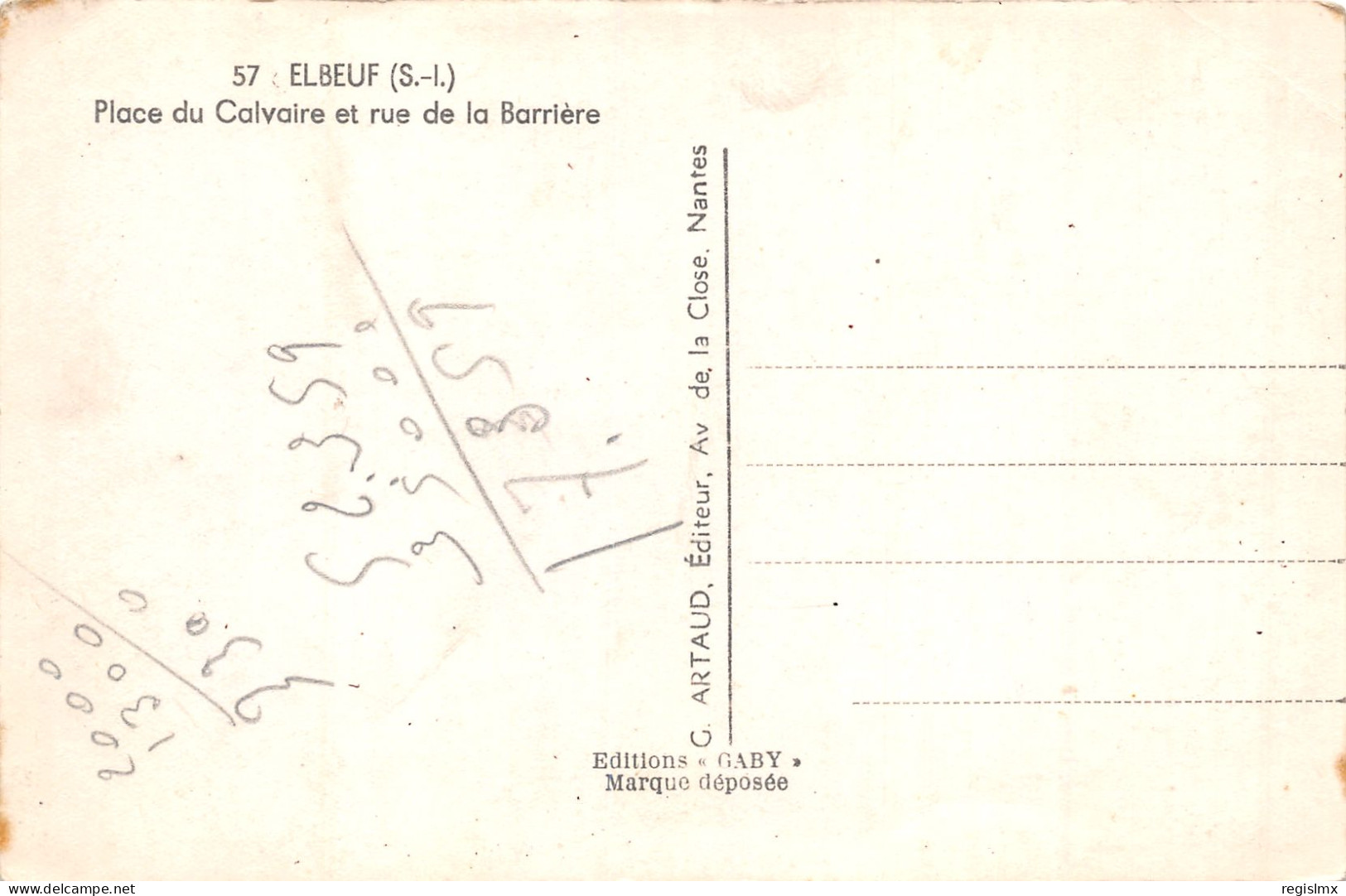 76-ELBEUF-N°355-G/0229 - Other & Unclassified