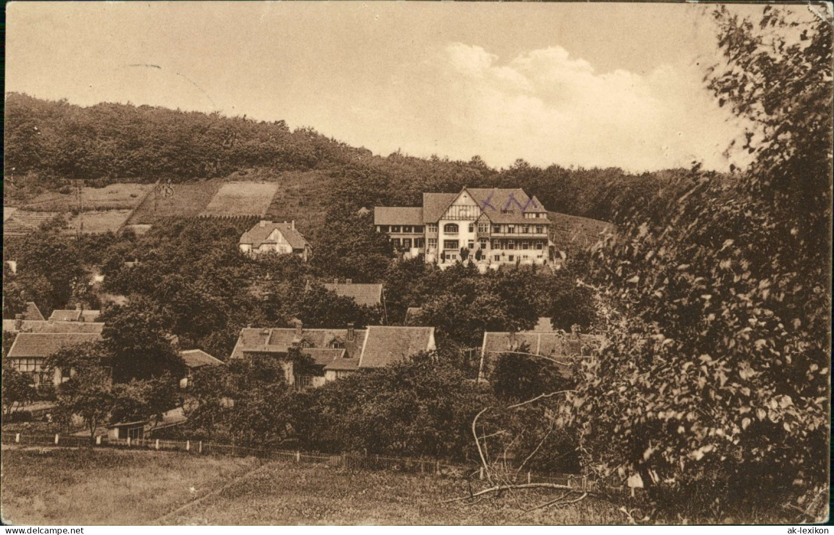 Ansichtskarte Wernigerode Umland-Ansicht Harz Bei Wernigerode 1927 - Other & Unclassified