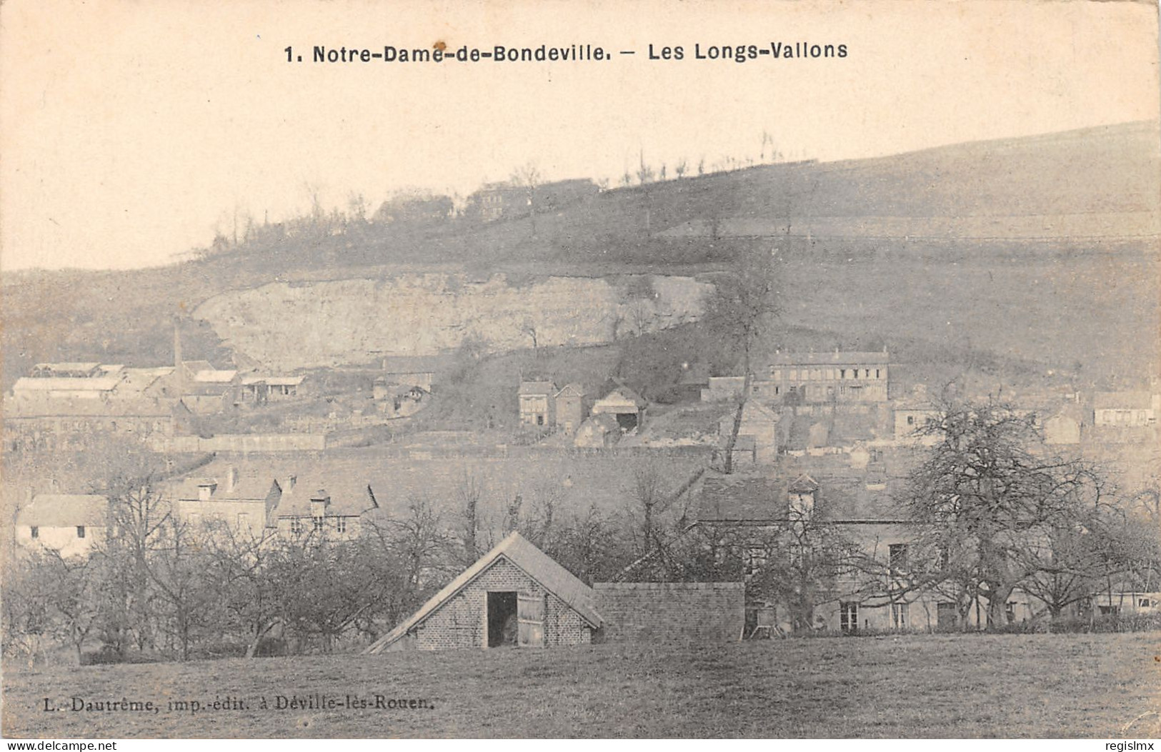 76-NOTRE DAME DE BONDEVILLE-N°355-G/0149 - Andere & Zonder Classificatie