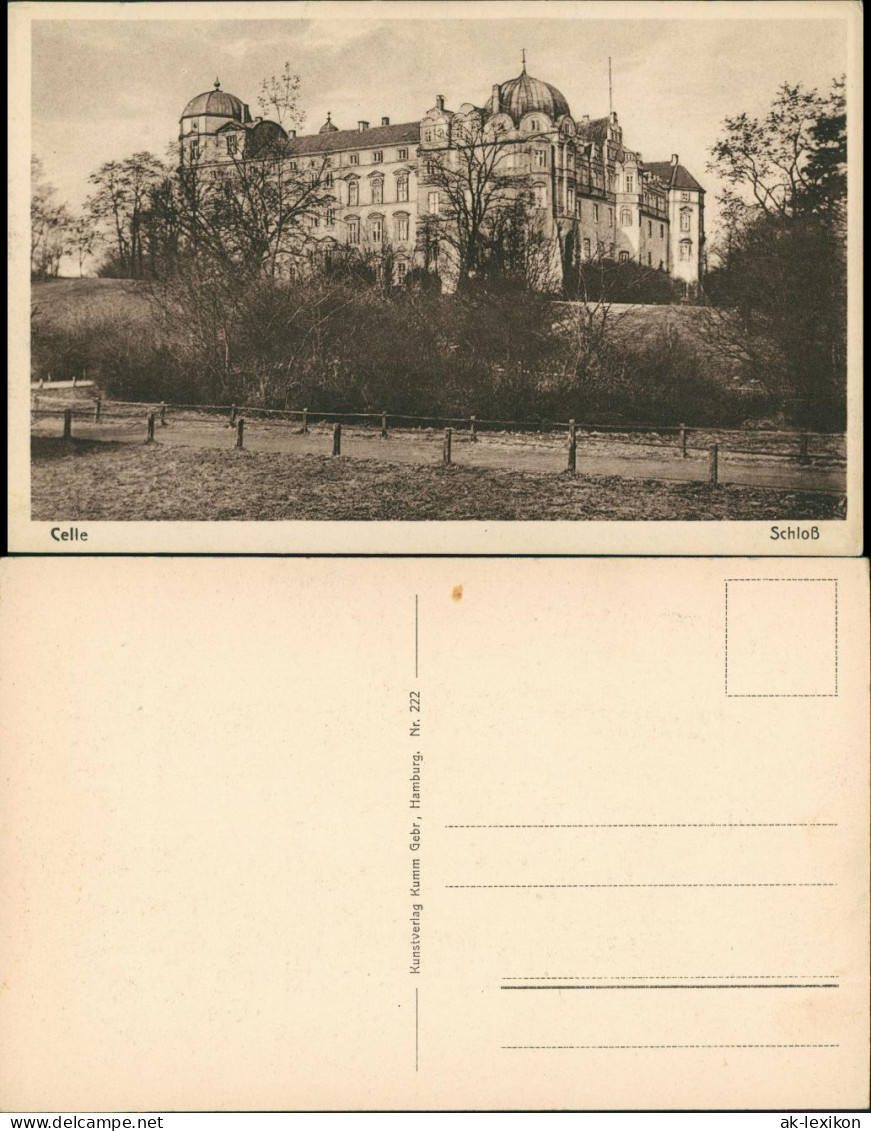 Ansichtskarte Celle Gesamtansicht Partie Am Schloss, Castle 1920 - Celle