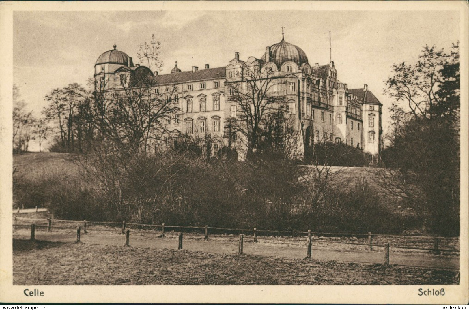 Ansichtskarte Celle Gesamtansicht Partie Am Schloss, Castle 1920 - Celle