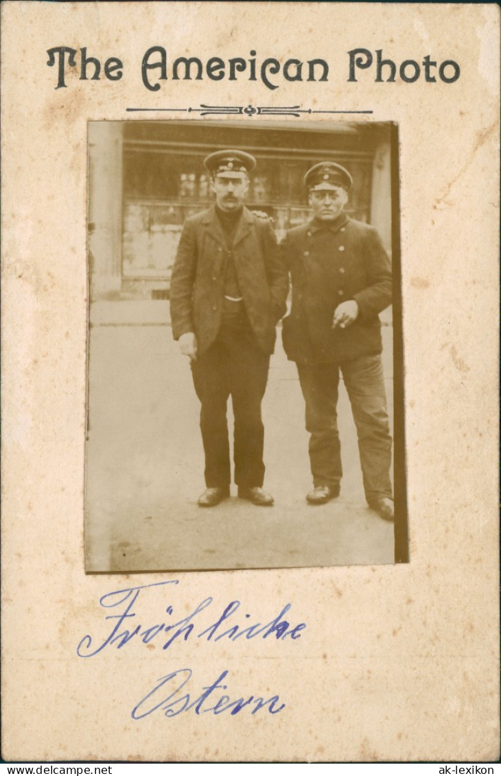 Ansichtskarte  Männer In Uniform The American Photo 1911 - Personen